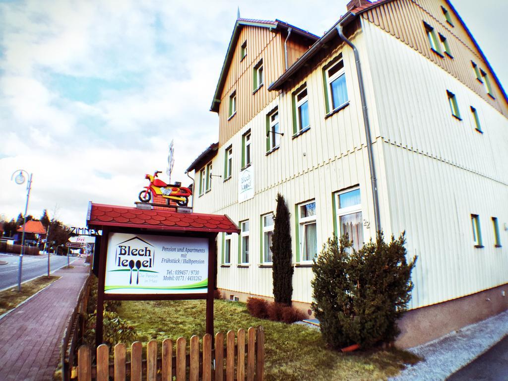 Blechleppel - Die Pension Im Harz Benneckenstein Exterior photo